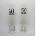 hand blown 1.5l/2l glass beer boot drinking glasses